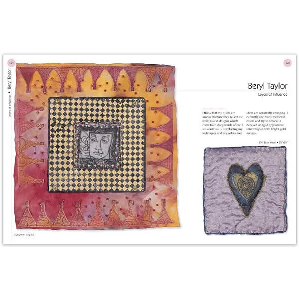 Stampington Material Visions bok miniature quilts 144 sider