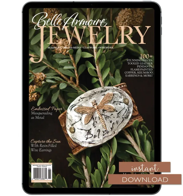 Stampington Belle Armoire Jewelry Spring 2019 blad nedlasting