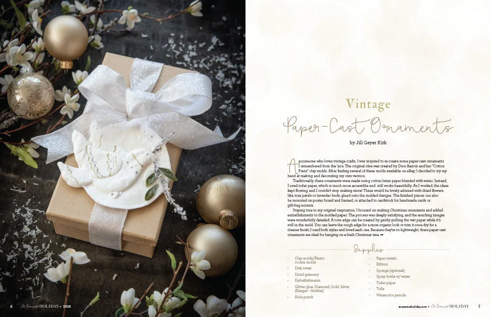 Stampington Somerset Holiday 19 nedlasting jul PDF hobby
