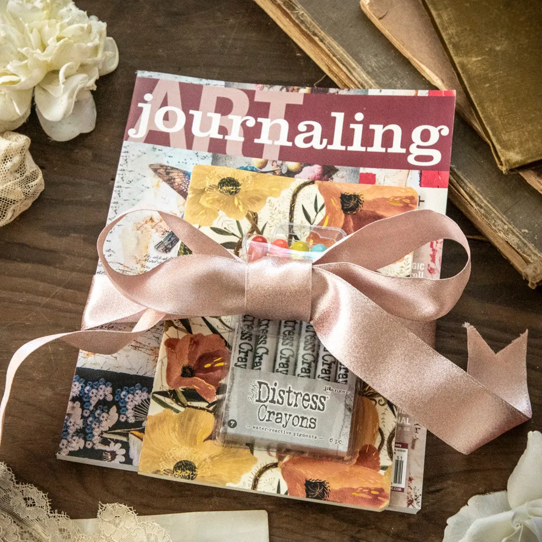 Stampington Soft Petals Art Journaling Bundle pakke havfarger
