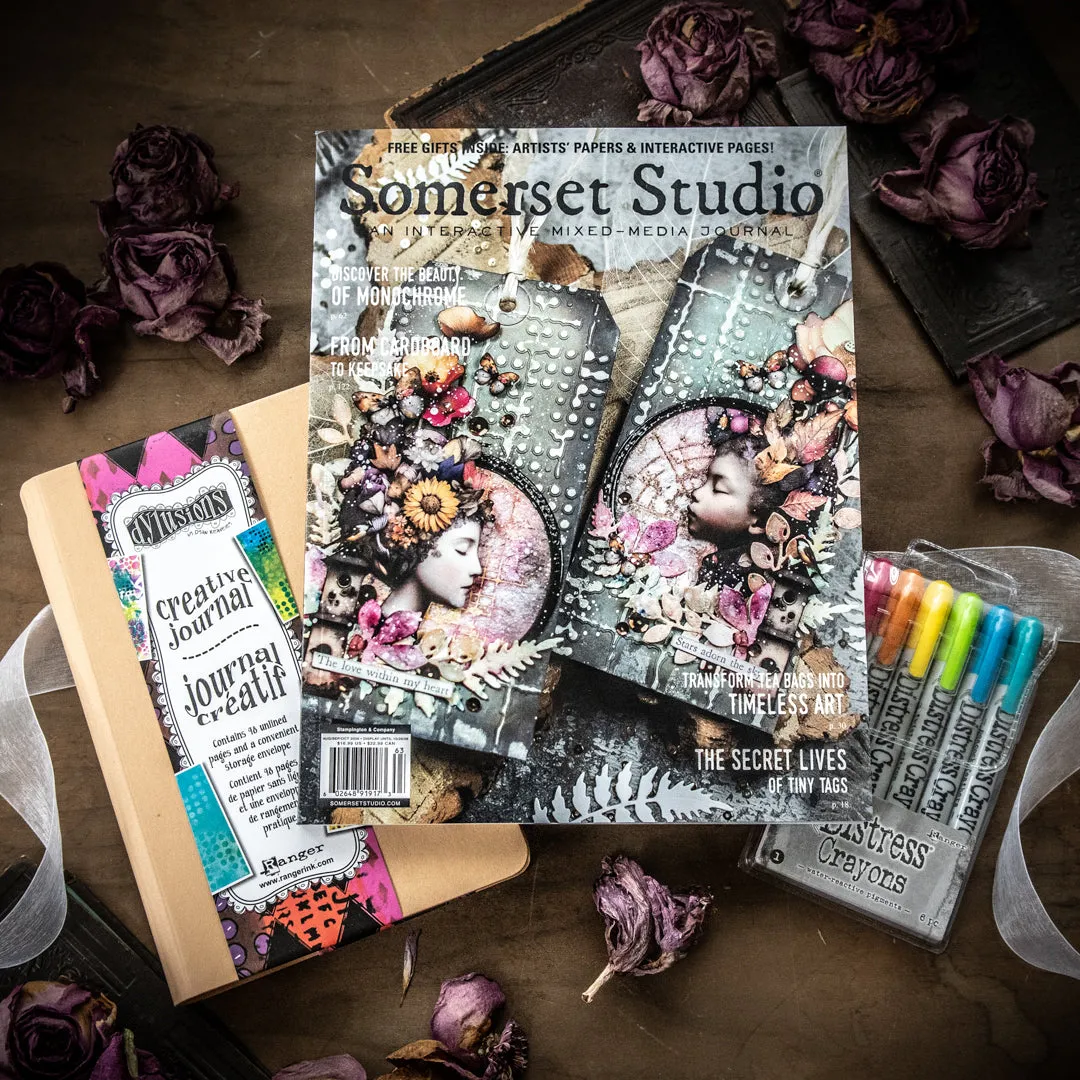 Stampington Somerset Studio Distressed Dylusions sett 3 deler