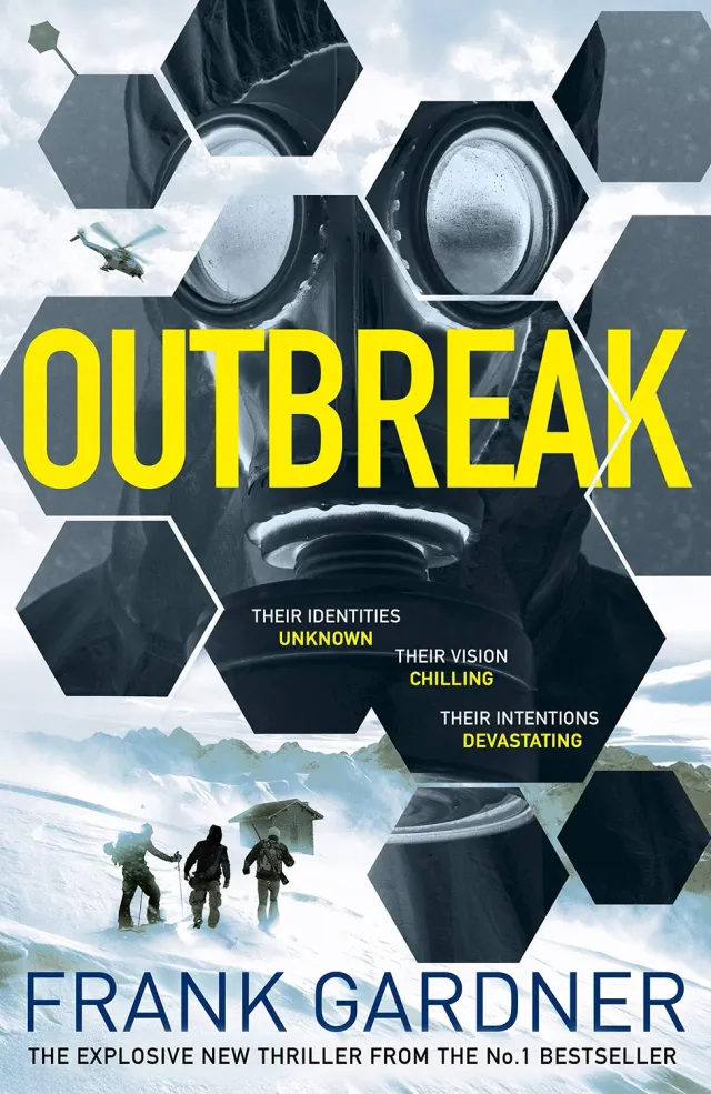 RadioTimes Outbreak Frank Gardner bok thriller