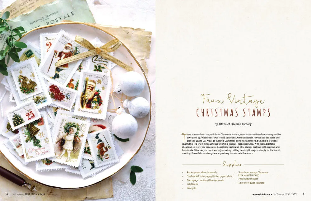 Stampington Somerset Holiday 19 nedlasting jul PDF hobby