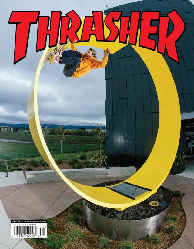 Thrasher Magazine juli 2022 blad – 200-sidersutgaven