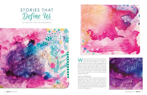 Stampington Art Journaling Autumn 2019 blad PDF