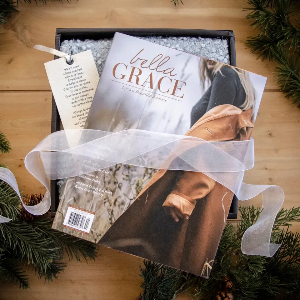 Stampington Bella Grace Issue 42 blad bundle med sjal gave