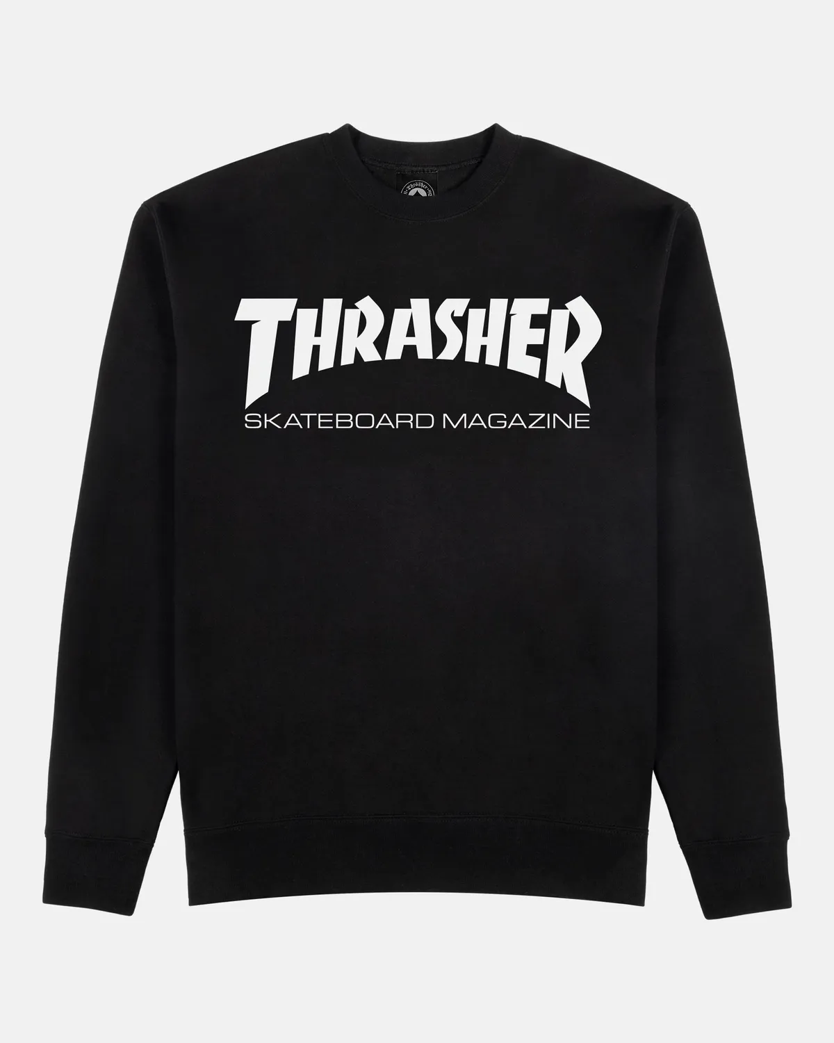 Thrasher Skate Mag genser svart crewneck bomull