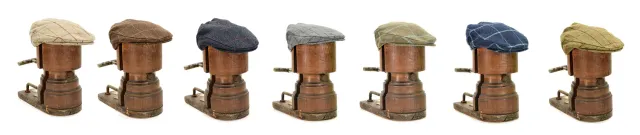 RadioTimes Tweed Flat Cap caps assortert farge