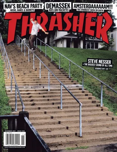 Thrasher blad november 2007 utgave Nesser