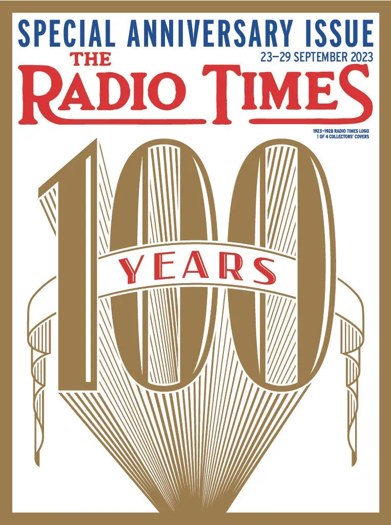 RadioTimes Centenary Cover 2023 plakat A4