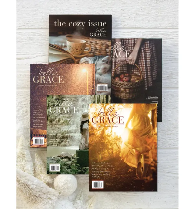 Stampington Bella Grace + Cozy blad abonnement 5 nummer kos