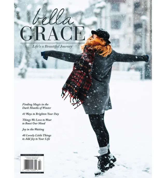 Stampington Bella Grace Issue 30 blad vinter