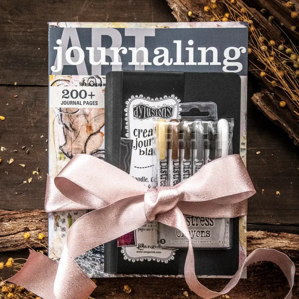 Stampington Artful Resolutions Bundle sett journal mixed media