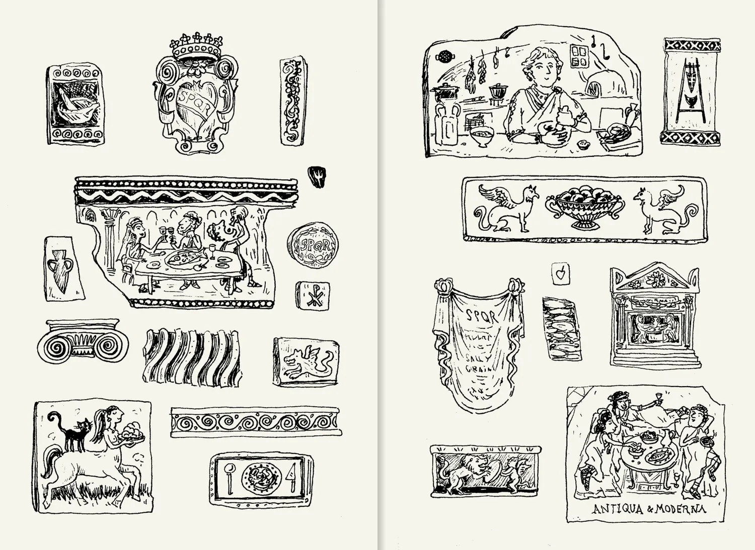 Apartamento Roman Recipes kokebok – Sally Grainger