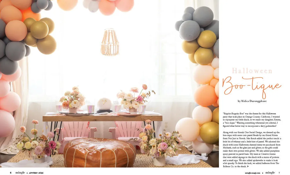 Stampington Mingle Autumn 2022 blad PDF-utgave høstfest