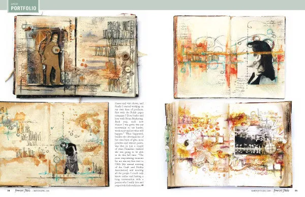 Stampington Somerset Studio Mar/Apr 2016 blad digital utgave