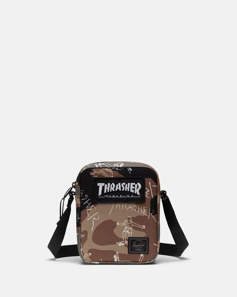 Thrasher Gonz Herschel Heritage crossbody veske woodland camo