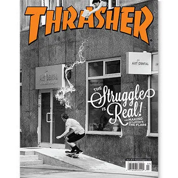 Thrasher Magazine blad juli 2017 Rick Howard