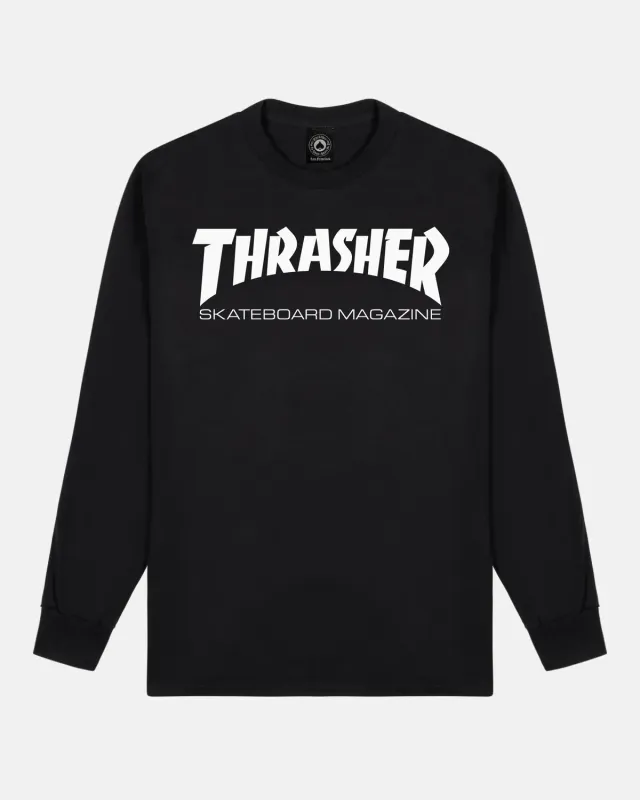 Thrasher Skate Mag longsleeve svart