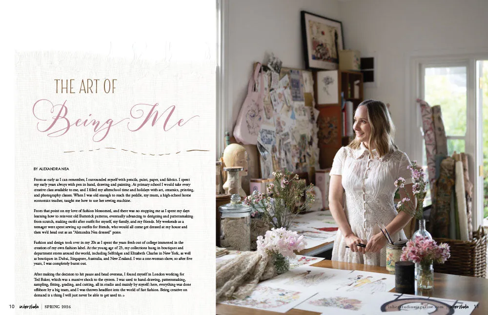 Stampington In Her Studio + MADE abonnement 6 utgaver