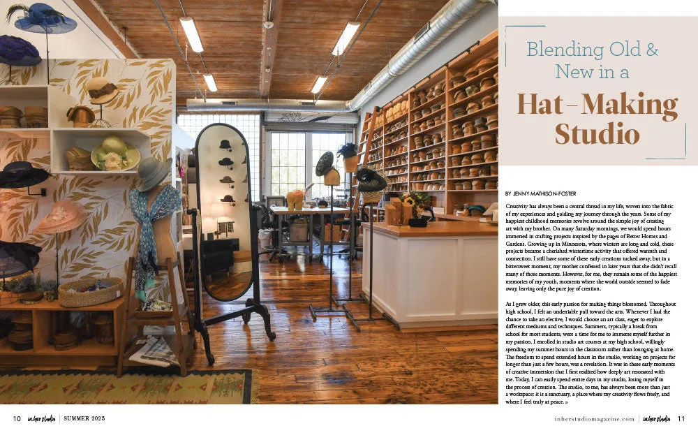 Stampington In Her Studio Summer 2025 bladet 160 sider