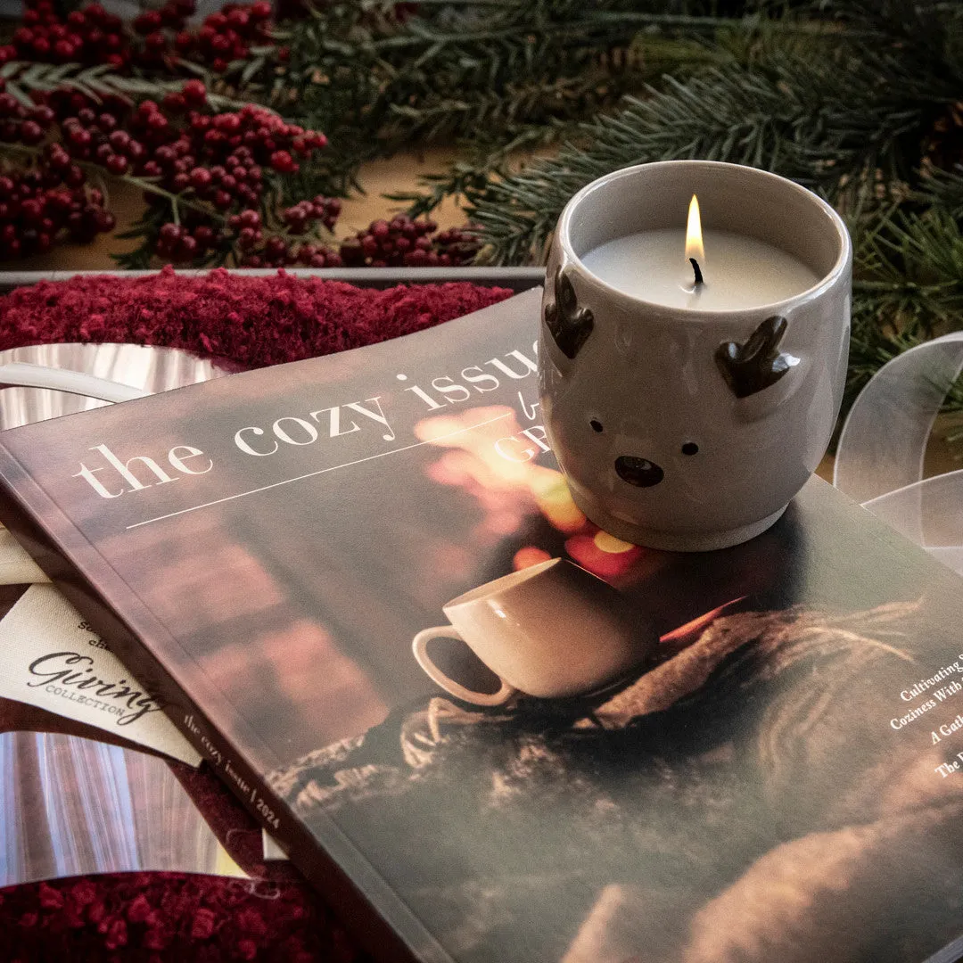 Stampington The Cozy Issue Volume 7 gavepakke sjal + lys