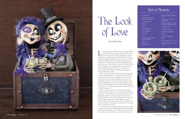 Stampington Art Doll Quarterly Autumn 2015 blad PDF dukker