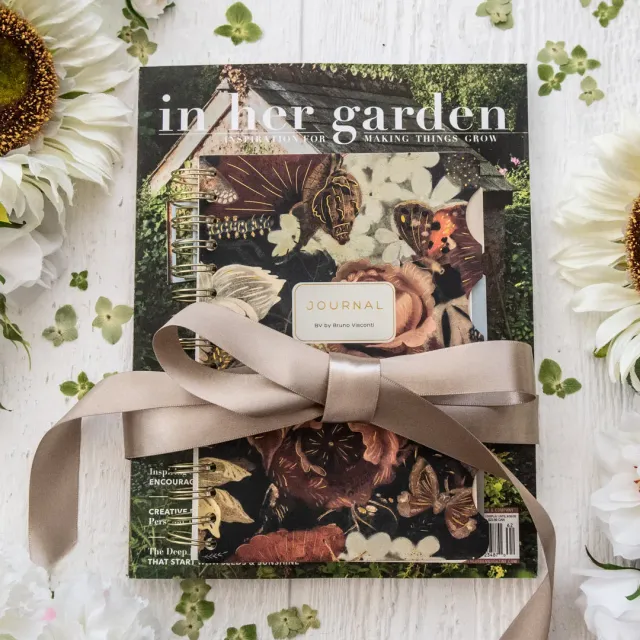 Stampington In Her Garden Summer 2026 blad bundle journal