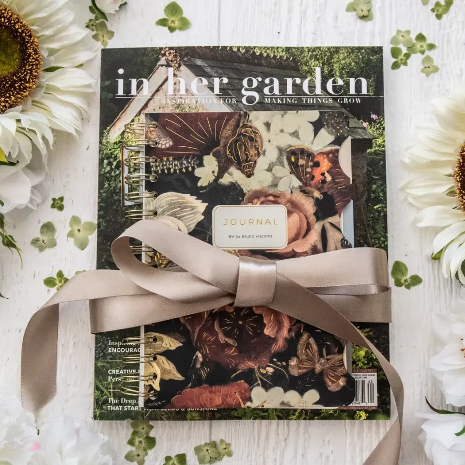 Stampington In Her Garden Summer 2026 blad bundle journal