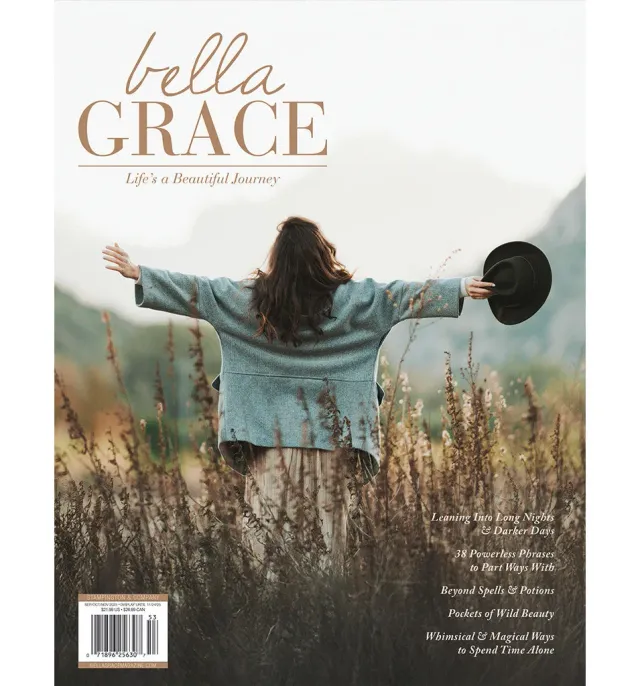 Stampington Bella Grace Issue 45 blad 160 sider høstkos