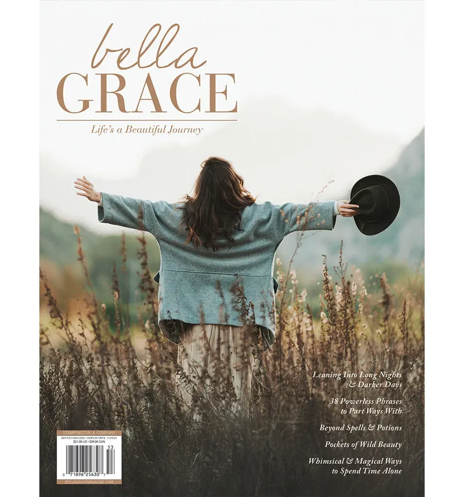 Stampington Bella Grace Issue 45 blad 160 sider høstkos