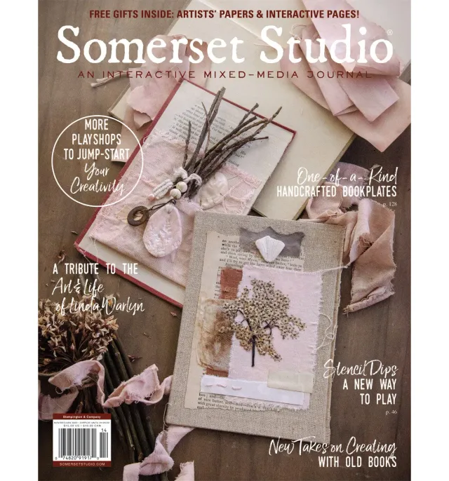 Stampington Somerset Studio Winter 2022 blad papirutgave 176 sider
