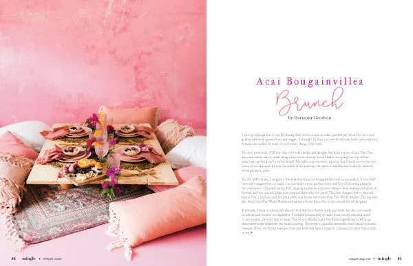 Stampington Mingle Spring 2020 blad PDF-utgave vaarselskap