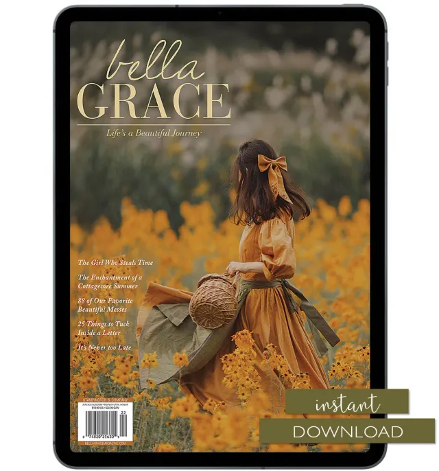 Stampington Bella Grace Issue 32 blad PDF hverdagsmagi