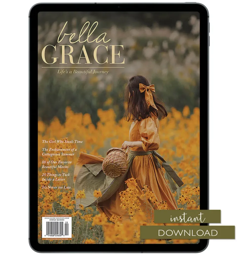 Stampington Bella Grace Issue 32 blad PDF hverdagsmagi