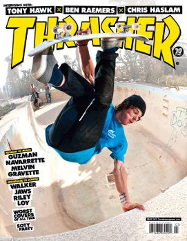 Thrasher Magazine mars 2011 blad skateboard