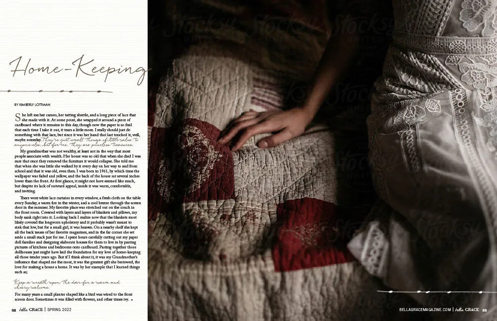 Stampington Bella Grace Issue 31 blad pdf-nedlasting