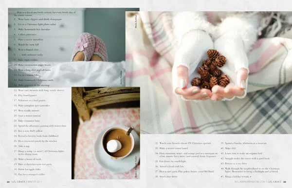 Stampington Bella Grace Issue 10 digitalt blad PDF vinter