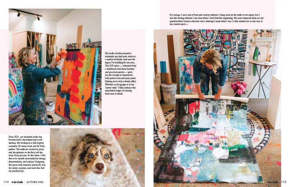 Stampington In Her Studio Autumn 2026 blad 160 sider