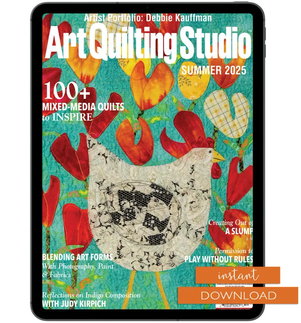 Stampington Art Quilting Studio Summer 2025 nedlasting
