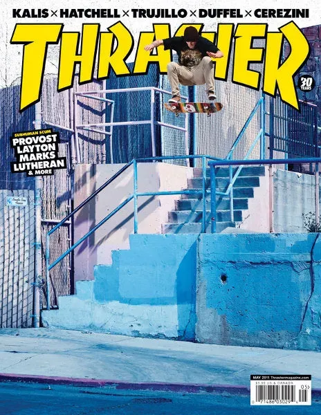 Thrasher mai 2011 blad enkeltutgave skate