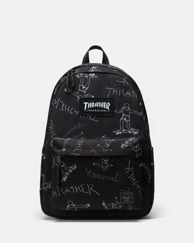 Thrasher Gonz Herschel Classic XL sekk 30L svart