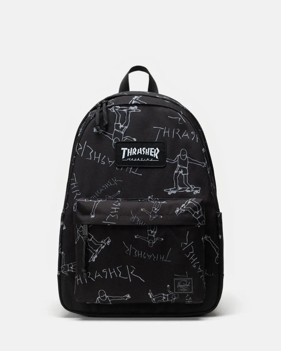 Thrasher Gonz Herschel Classic XL sekk 30L svart