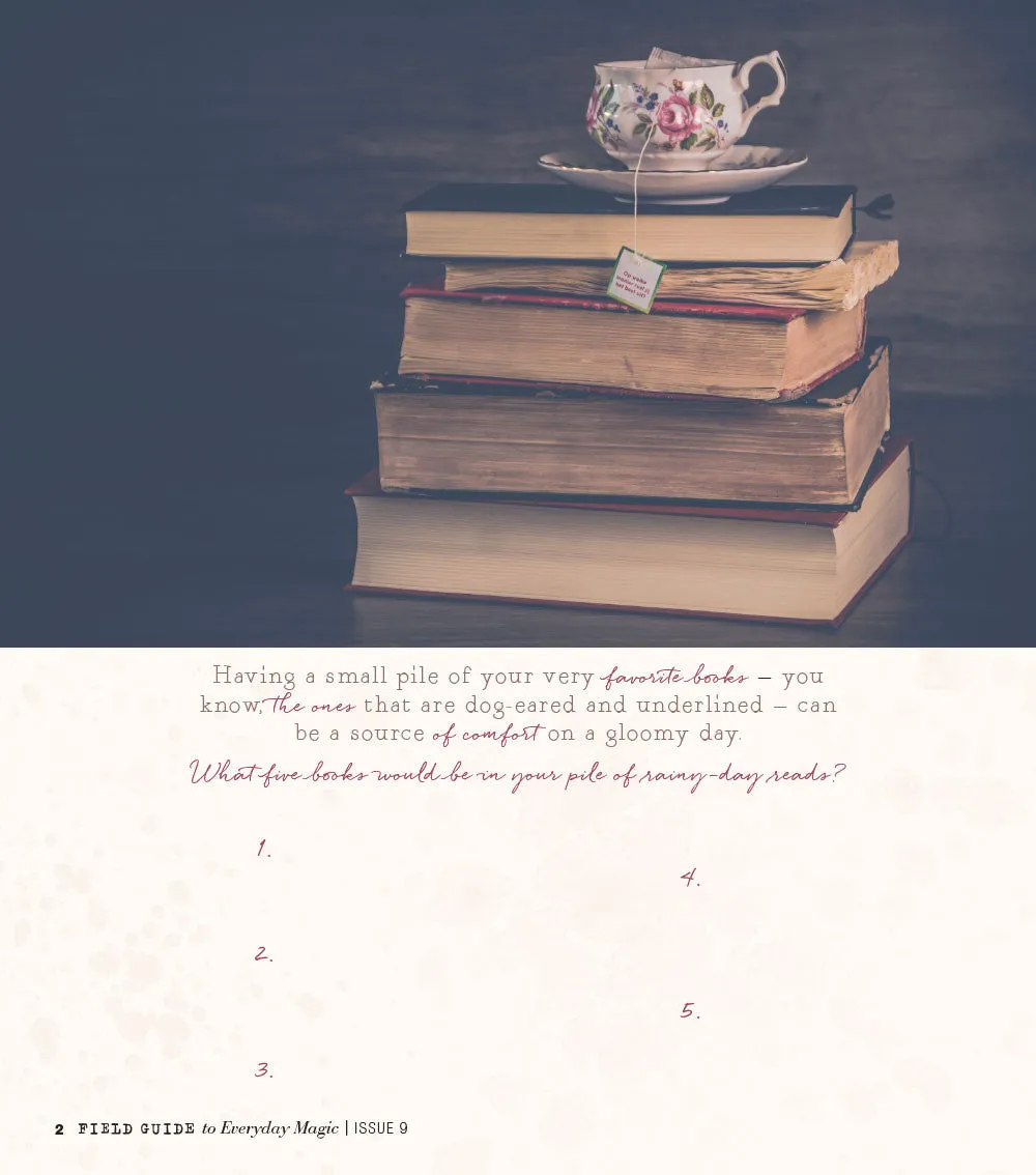 Stampington Field Guide Everyday Magic 9 blad digital nedlasting