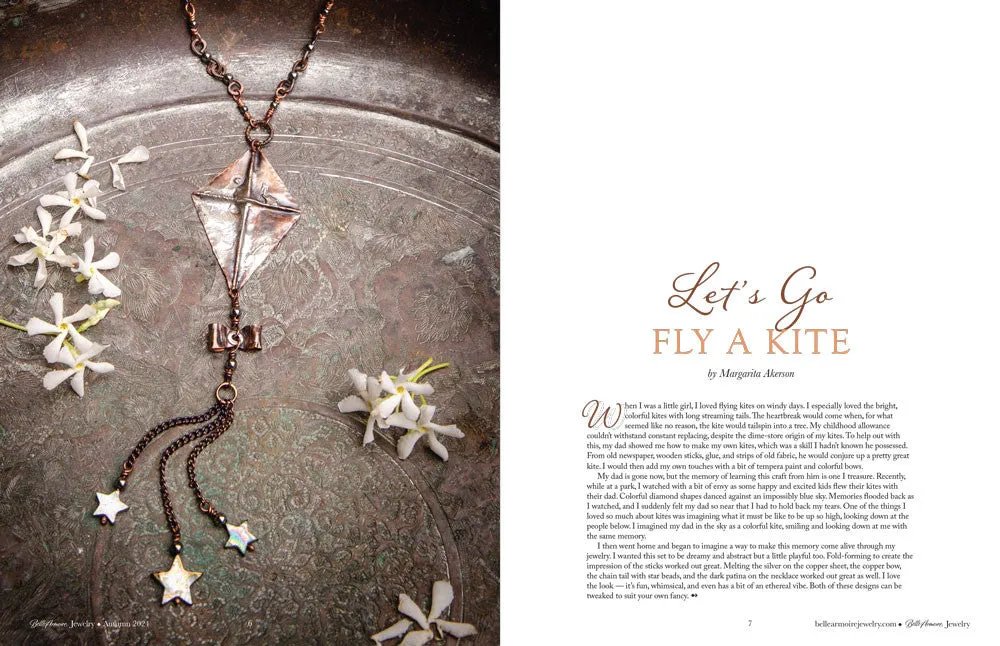 Stampington Belle Armoire Jewelry Autumn 2024 blad PDF smykker