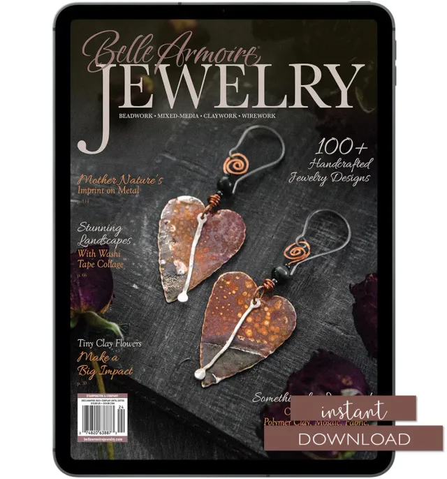 Stampington Belle Armoire Jewelry Winter 2023 blad PDF-nedlasting