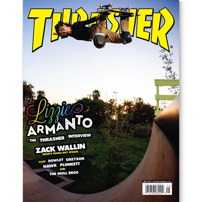 Thrasher mai 2017 blad enkeltutgave skate