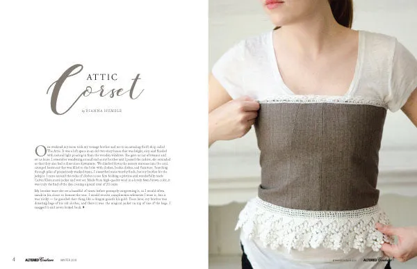 Stampington Altered Couture Winter 2018 blad PDF redesign