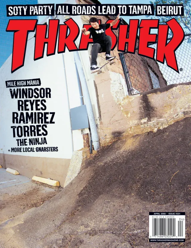 Thrasher april 2008 blad – Tampa Am og Texas-tur