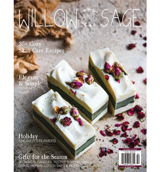 Stampington Willow and Sage Winter 2026 velværeblad 144 sider